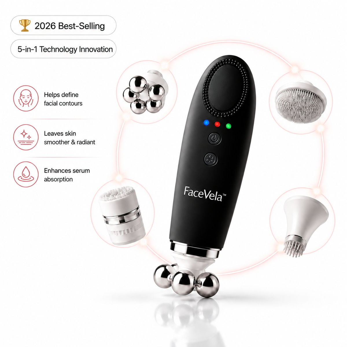 FaceVela™ 5-in-1 Sculpting Beauty Wand FaceVela™
